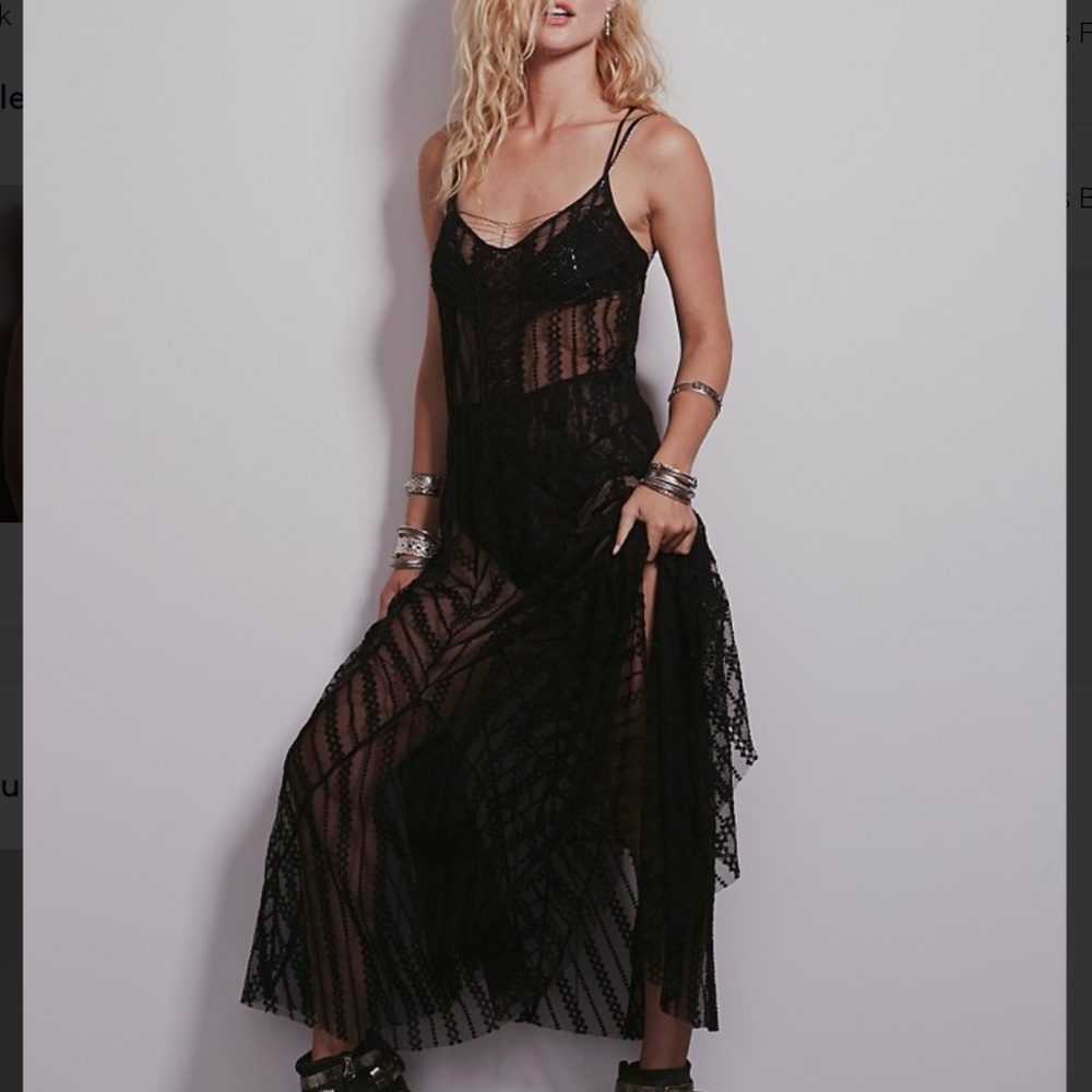 Free People Intimately Meadows of Lace Maxi